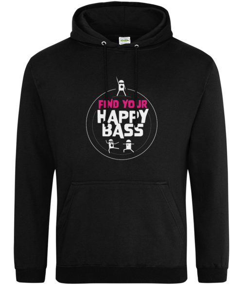 Pull Over Hoodie - Find Your Happy Bass